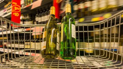 Wine Bottle in Supermarket Sweep
